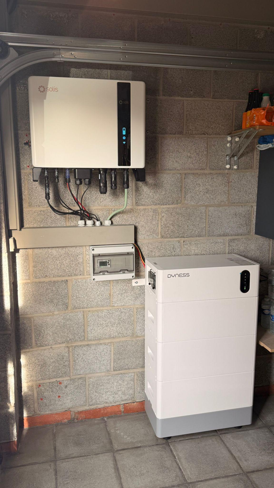Thuisbatterij installatie door Mirage Energy